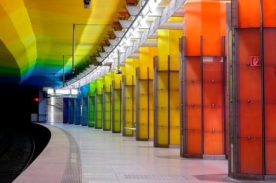 欧洲地铁 德国 慕尼黑 Candidplatz Munich station