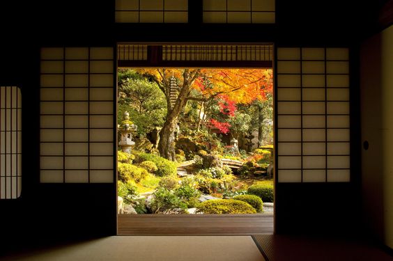 日式园林景观 庭院