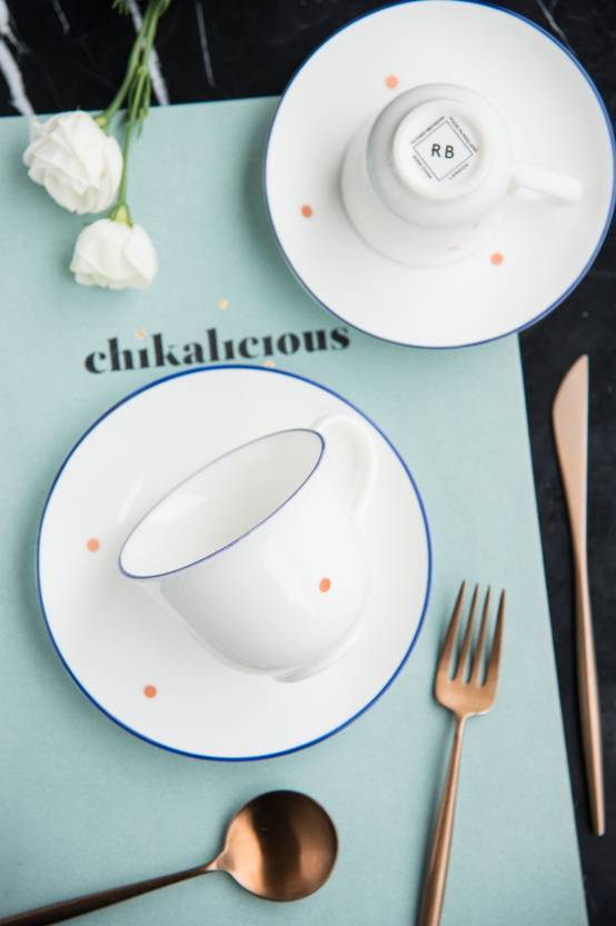 上海Chikalicious甜品吧 白色餐具
