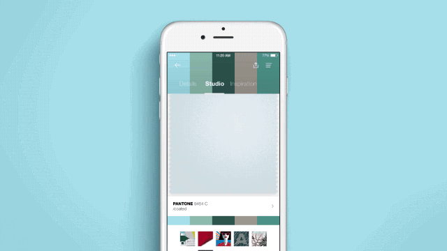 潘通 PANTONE Studio app界面